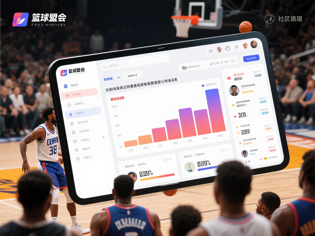 篮球球盟会除了打造社区氛围，还提供了强大的数据分析