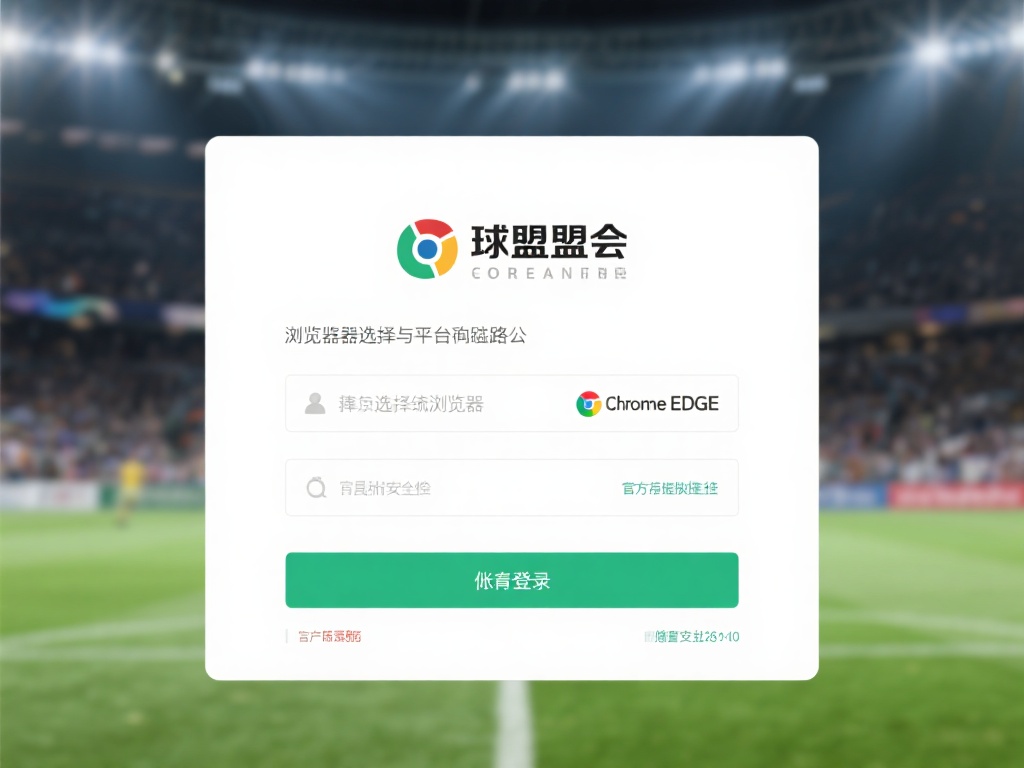 浏览器选择与平台访问路径：建议选择主流浏览器，如C